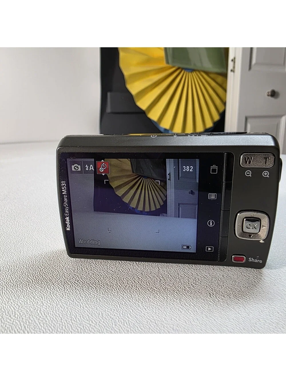 Kodak EasyShare M531 Red 14MP CCD Digital Camera 3x Zoom Vintage Digicam Tested